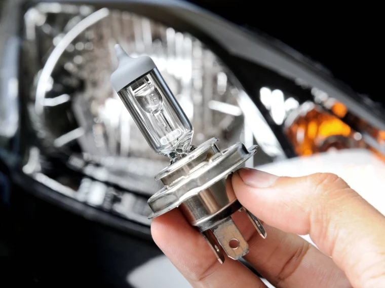 Headlight bulb.
